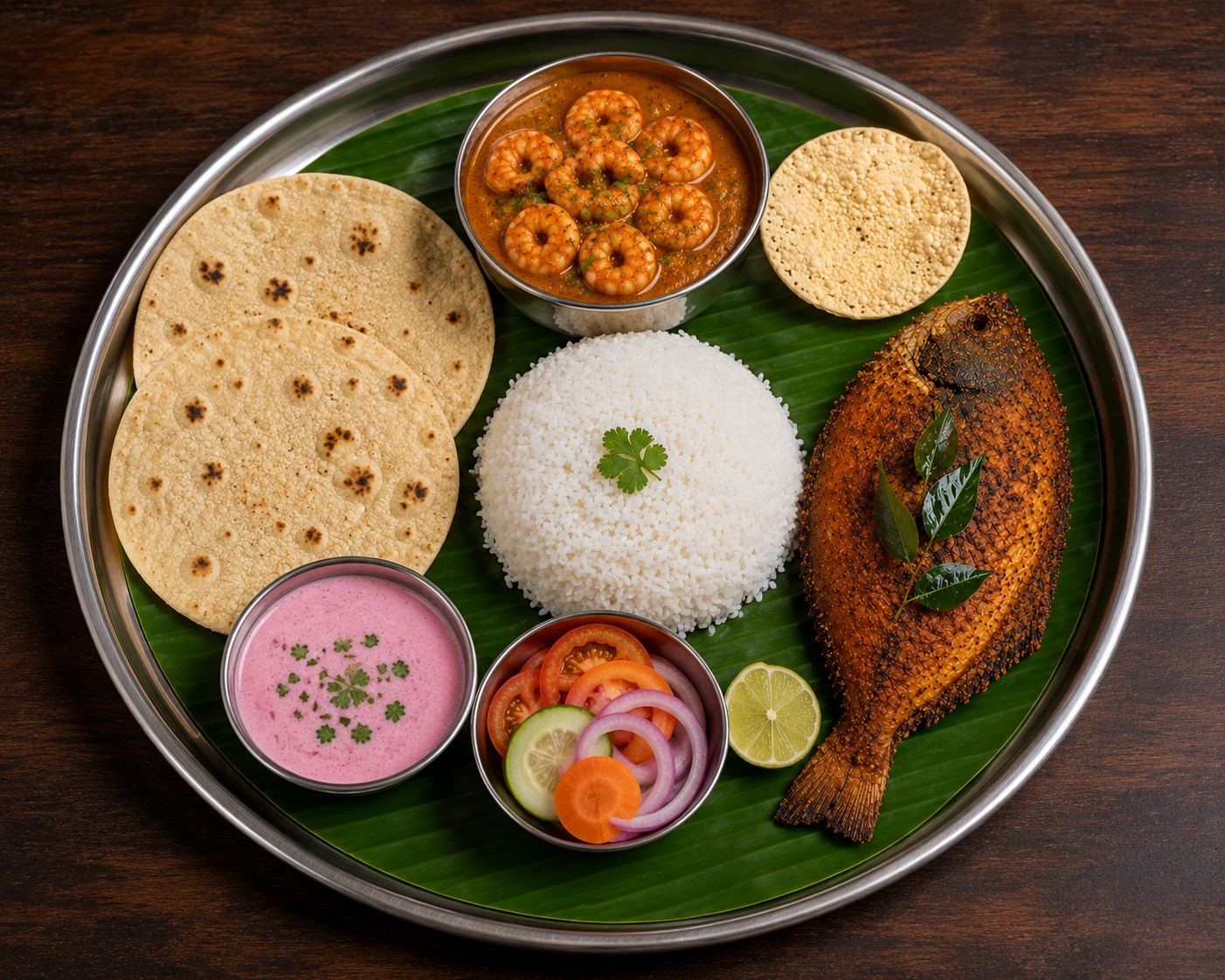 Konkan thali