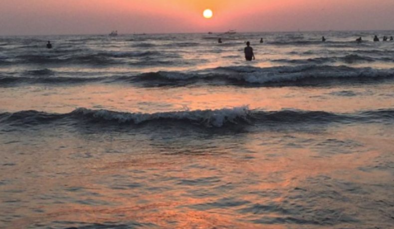 Revdanda beach sunset